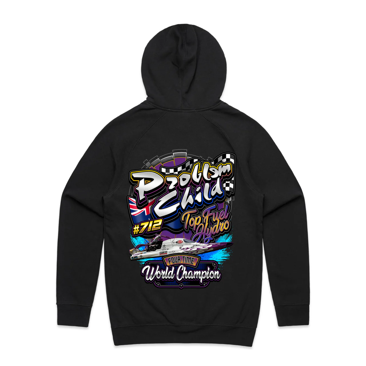 Problem Child Top Fuel Hydro Adult Standard Hoodie